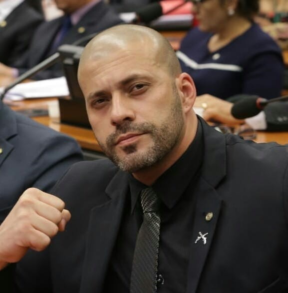 O deputado federal Daniel Silveira (PSL-RJ)