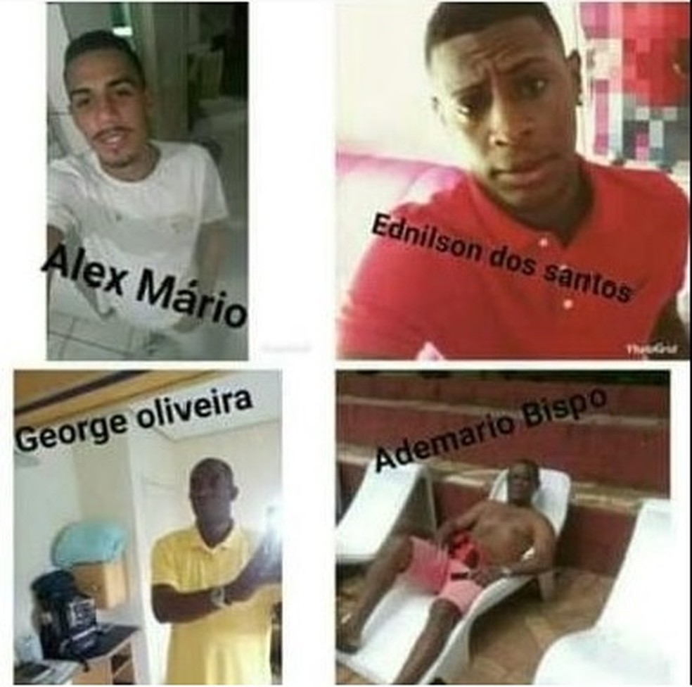 Baianos desaparecidos na tragédia de Brumadinho, em Minas Gerais â?? Foto: Reprodução/ Facebook