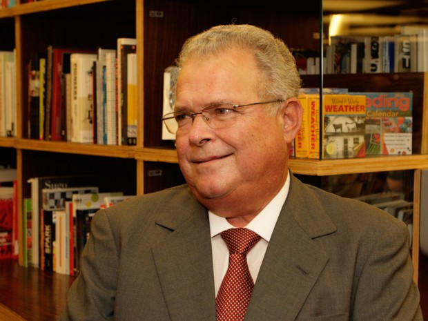 Brasil, São Paulo, SP. 16/03/2010. Emilio Odebrecht durante lançamento  do livro Diário de Bordo, A viagem presidencial de Tancredo, de  Rubens Ricupero na Livraria Cultura no Cojunto Nacional (Foto: Paulo Giandalia/Estadão Conteúdo/Arquivo)