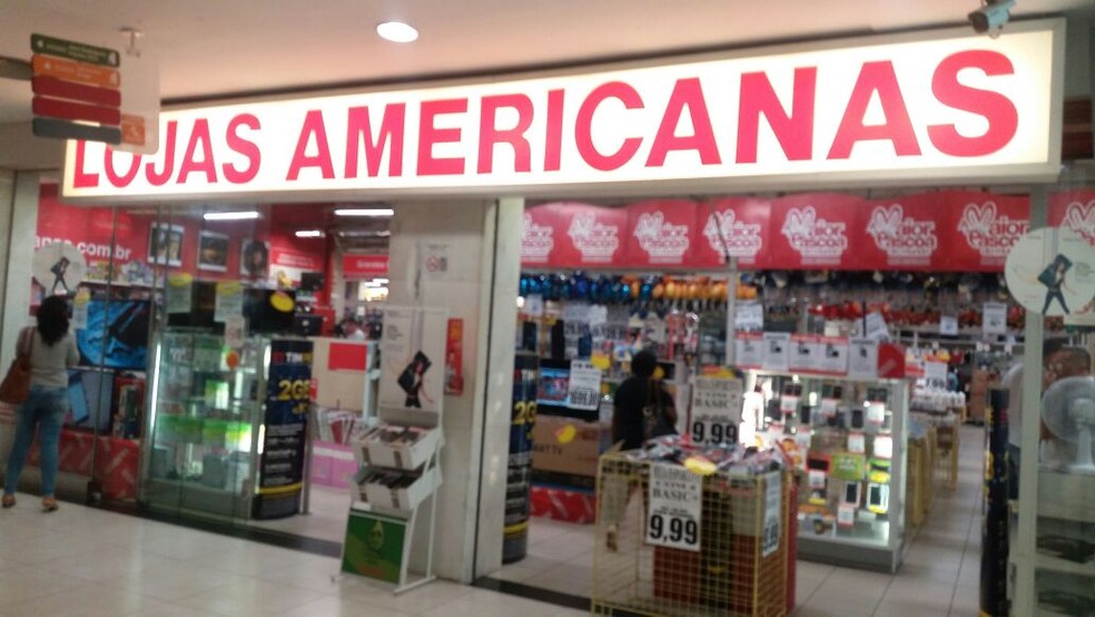 Fachada de uma unidade das Lojas Americanas (Foto: G1/Emille Rodrigues)