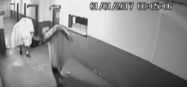 Ex-secretários furtam prefeitura fantasiados de fantasma Ex-secretários furtam prefeitura fantasiados de fantasma