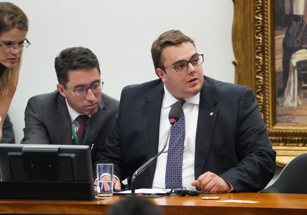 Presidente da CCJ, Felipe Francischini. (Foto: Pablo Valadares/Câmara dos Deputados)