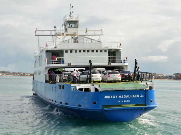 'Hora marcada' do ferry boat para viagens de final de ano ainda está disponível na Bahia (Foto: Divulgação)