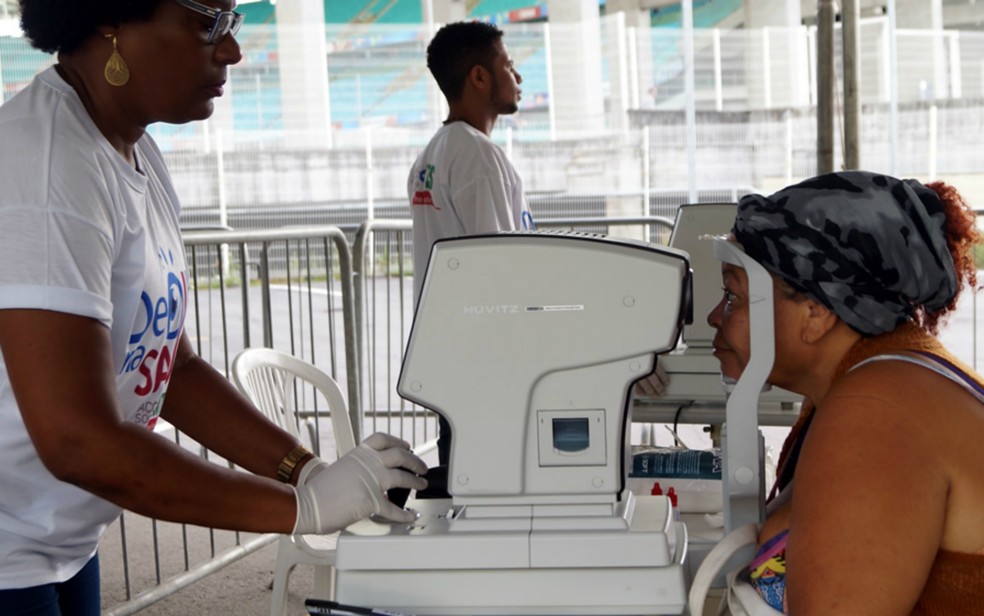 Instituto oferece consultas e exames oftalmolÃ³gicos (Foto: DivulgaÃ§Ã£o/INTS)