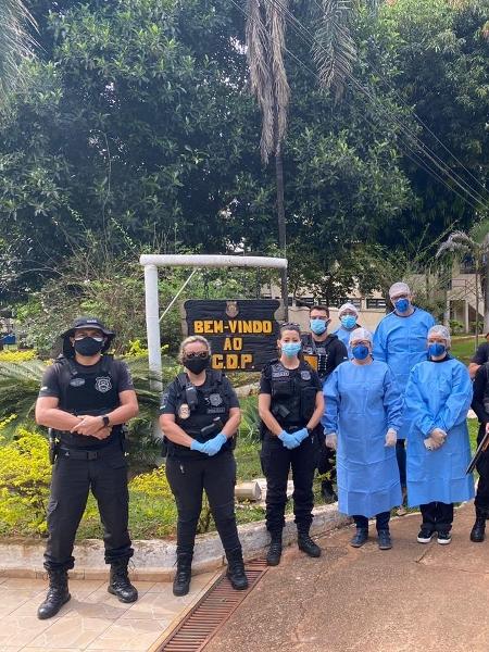 Frente do CDP (Centro de Detenção Provisória) da Papuda, no DF - Divulgação/TJDFT