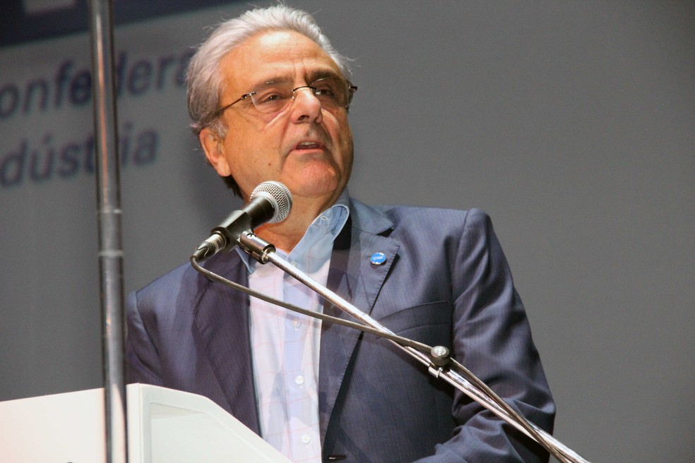 Robson Braga de Andrade, presidente da CNI, foi um dos alvos da Operação Fantoche soltos â?? Foto: Thiago Rios Gomes