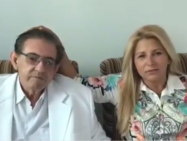 João de Deus e Dalva Teixeira (Foto: Reprodução)