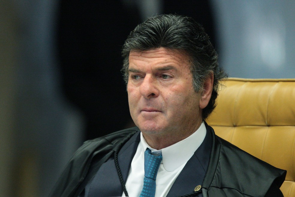 O ministro Luiz Fux durante sessão do Supremo Tribunal Federal (STF) em dezembro â?? Foto: Carlos Moura/SCO/STF