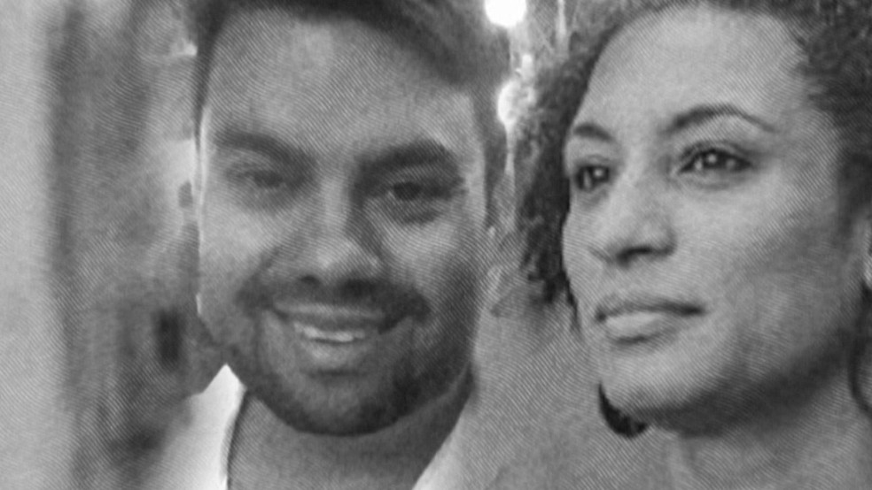 Marielle Franco e Anderson Gomes foram mortos no dia 14 de março, no Rio de Janeiro â?? Foto: Reprodução/ TV Globo