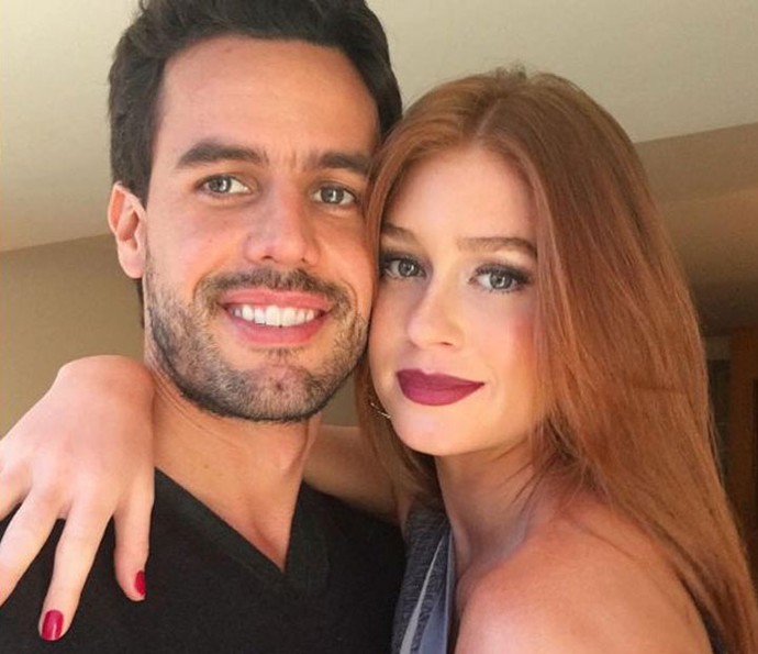 Marina Ruy Barbosa ao lado do namorado Xandinho Negrão (Foto: Arquivo Pessoal)