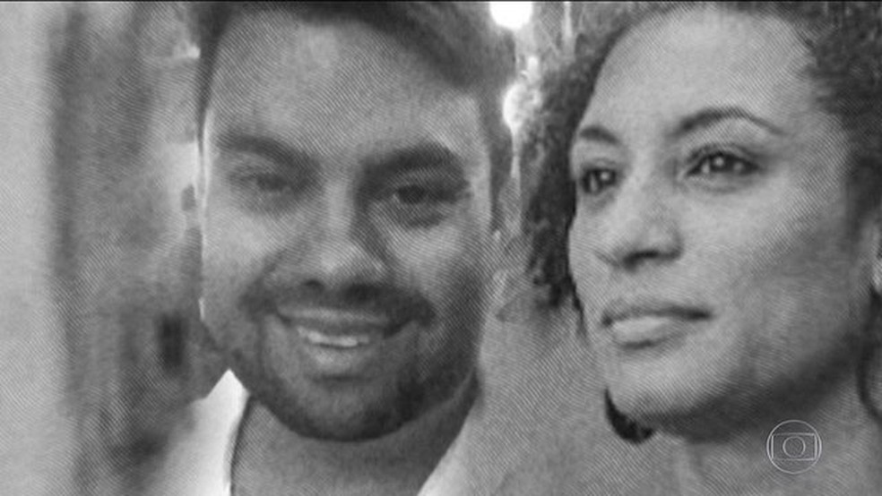 Marielle Franco e Anderson Gomes â?? Foto: Reprodução/JN