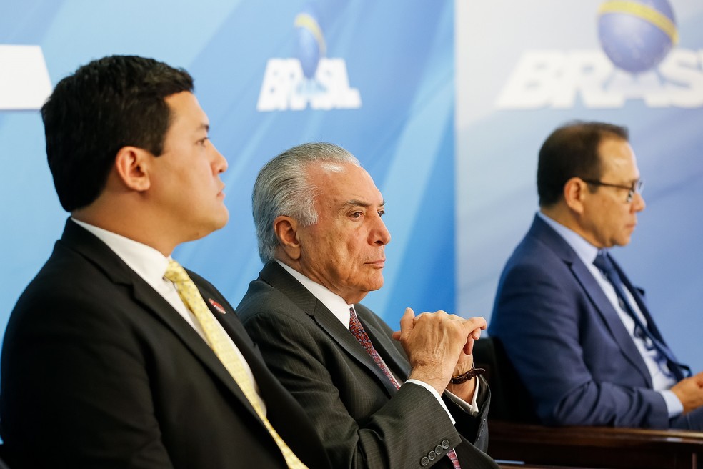 O presidente Michel Temer durante anúncio da ampliação dos saques do fundo PIS-Pasep. (Foto: Cesar Itiberê/Presidência da República)