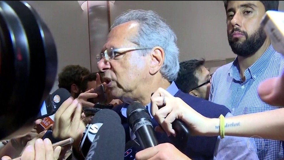 Paulo Guedes â?? Foto: Reprodução/TV Globo