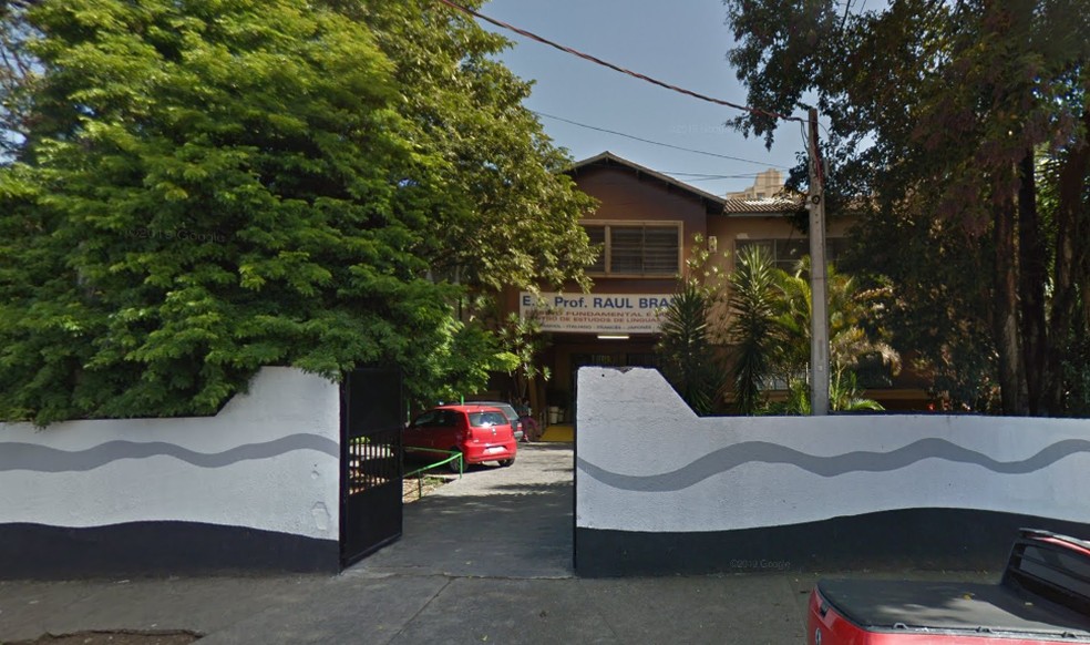 Escola Prof. Raul Brasil, em Suzano, foi alvo de disparos â?? Foto: Reprodução/GoogleMaps