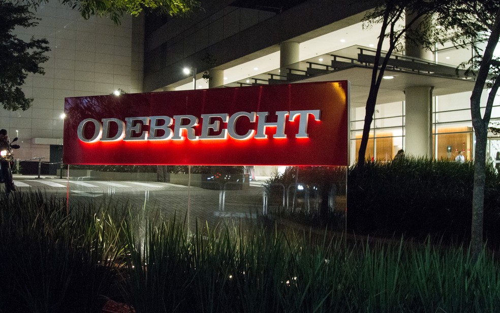 Fachada da sede da Odebrecht em SP (Foto: Kevin David/A7 Press/Estadão Conteúdo)