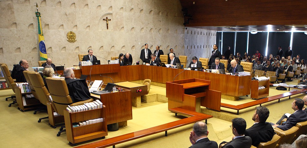 Ministros do Supremo Tribunal Federal (STF) no plenário da Corte â?? Foto: Nelson Jr./SCO/STF
