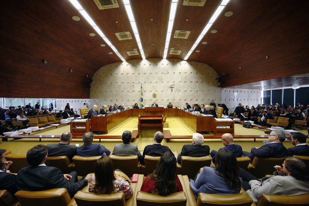 Plenário do STF concluiu nesta quinta (6) julgamento que analisou se o governo pode vender estatais sem autorização do parlamento â?? Foto: Rosinei Coutinho/SCO/STF
