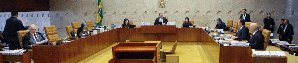 Ministros do STF durante a sessÃ£o de julgamento de pedido do PSB para liberar voto de eleitores com tÃ­tulo cancelado â?? Foto: Carlos Moura/SCO/STF