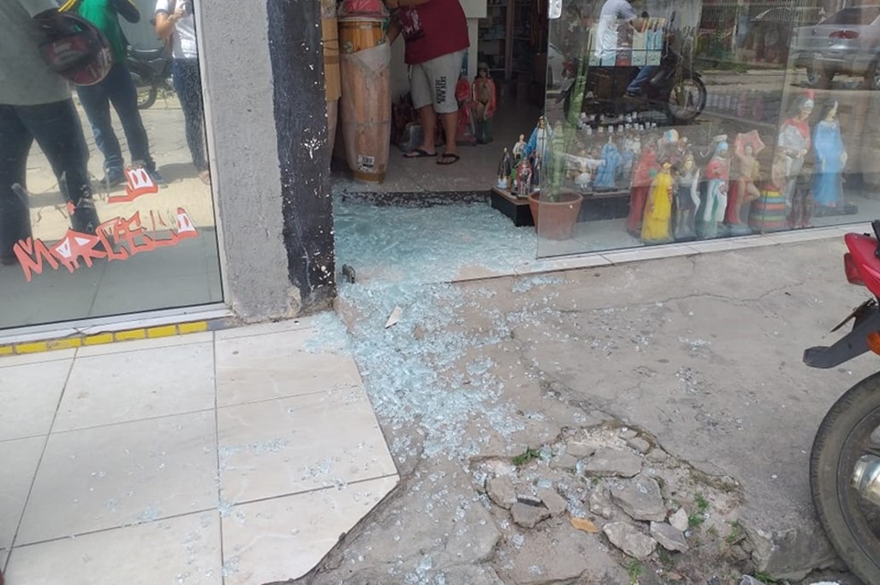 Assalto aconteceu na manhÃ£ desta terÃ§a-feira (29), em Teixeira de Freitas â?? Foto: DivulgaÃ§Ã£o/Sul Bahia News