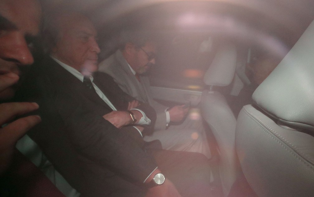 Temer deixa sua casa em direção à Superintendência da PF em São Paulo â?? Foto: Amanda Perobelli/Reuters