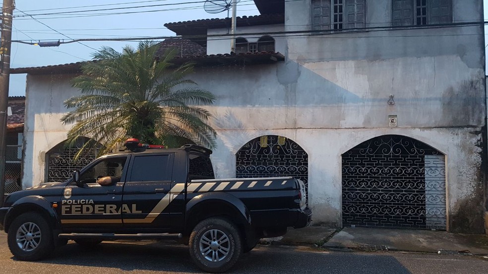 Polícia Federal cumpre mandados em quatro municípios do Pará em investigação sobre fraudes em documentos de regularização fundiária. (Foto: Divulgação / Polícia Federal do Pará)