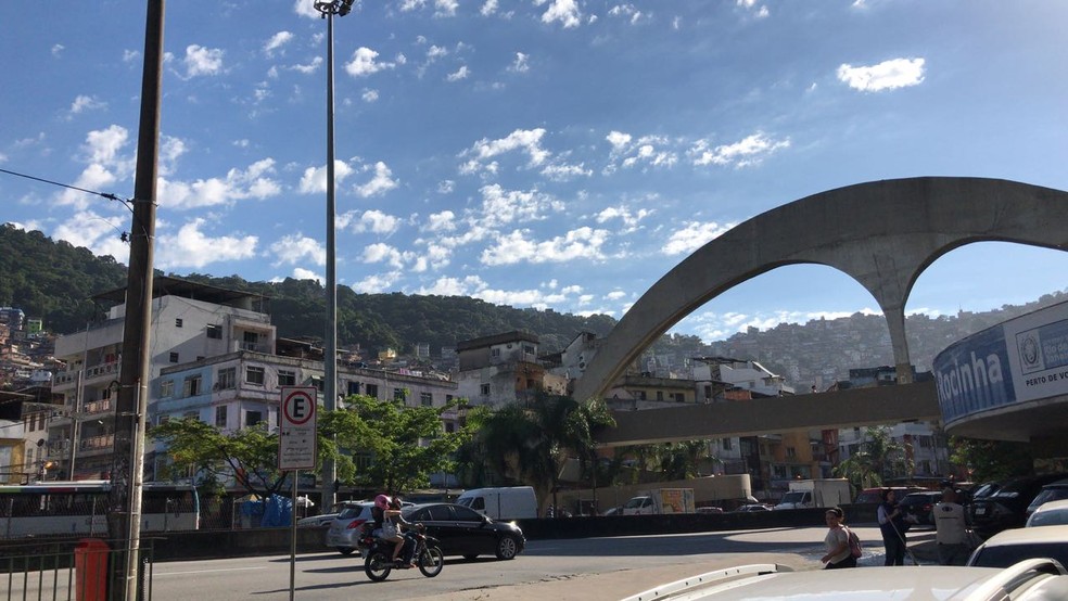 Rocinha vive mais um dia de tiroteios e mortes (Foto: Diego Haidar / Arquivo Pessoal)