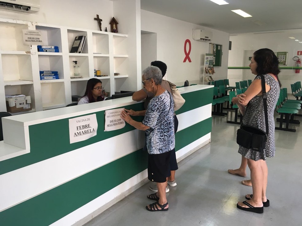 Dia 'D' de vacinaÃ§Ã£o contra febre amarela em abril de 2018; campanha de vacinaÃ§Ã£o tentou bloquear crescimento de casos no Sudeste (Foto: Solange Freitas/G1)
