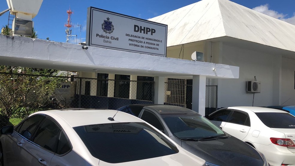 Delegacia de HomicÃ­dios e ProteÃ§Ã£o Ã  Pessoa de VitÃ³ria da Conquista, no sudoeste da Bahia (Foto: DivulgaÃ§Ã£o/PolÃ­cia Civil)