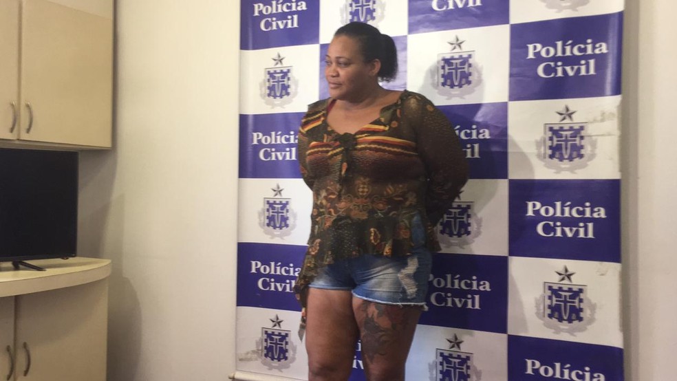 Naiara foi apresentada na manhÃ£ desta sexta-feira â?? Foto: Maiana Belo/G1 Bahia