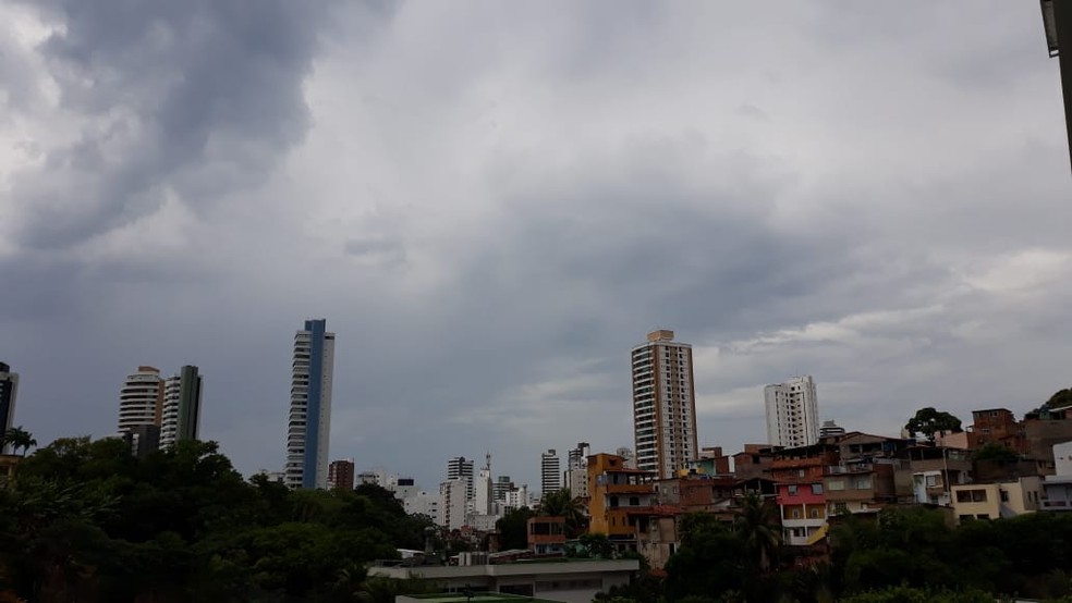 Outono chega com chuva em Salvador, nesta quinta-feira â?? Foto: Maiana Belo/G1