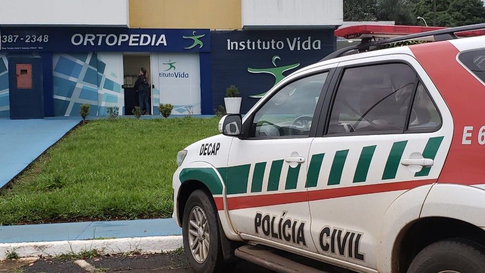 PolÃcia Civil realiza a 5ª fase da máfia das próteses â?? Foto: Mara Puljiz/TV Globo