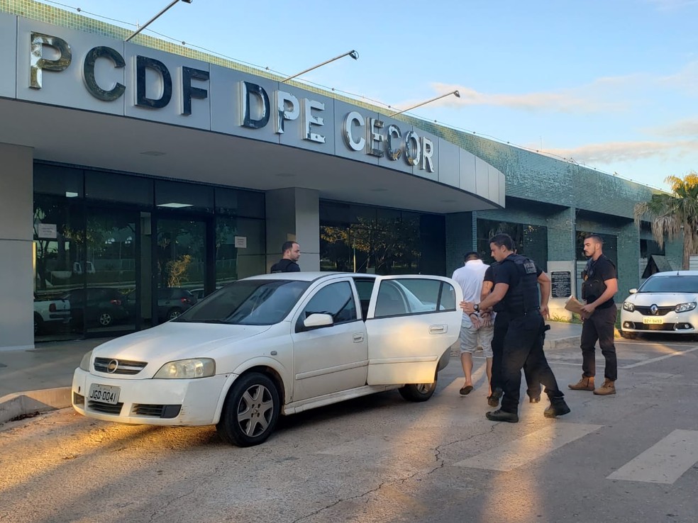 PCDF prende suspeito de tráfico de drogas; operação foi batizada de 'Tridente' â?? Foto: PCDF/Divulgação