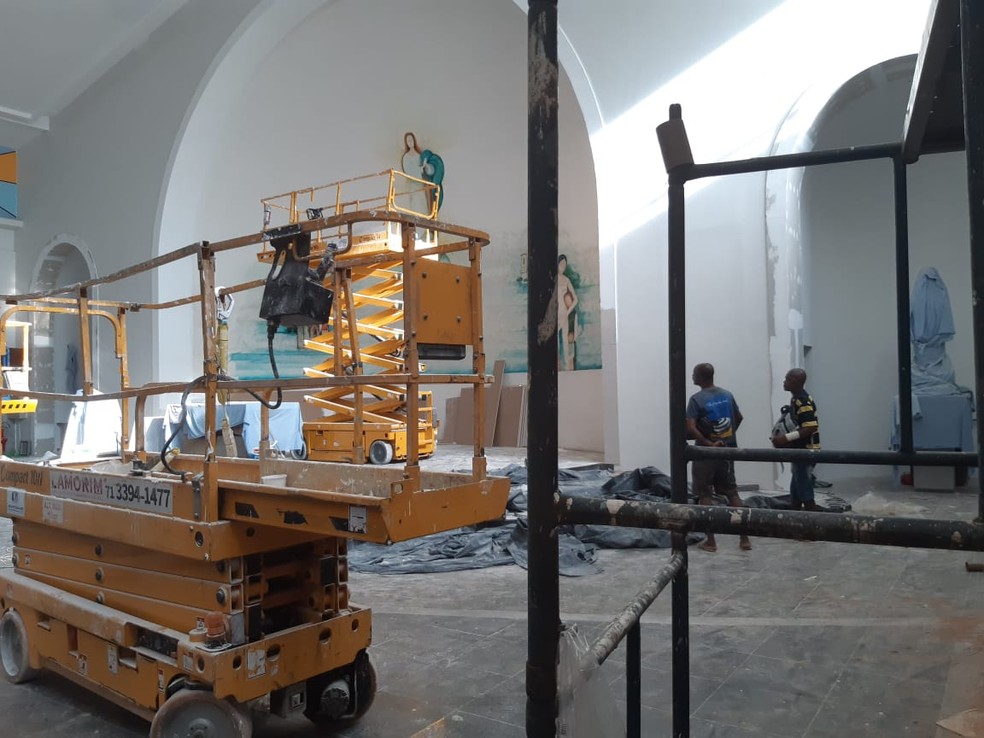 Primeiro santuário e paróquia dedicados à futura Santa Dulce dos Pobres serão em Salvador — Foto: Adriana Oliveira/TV Bahia 