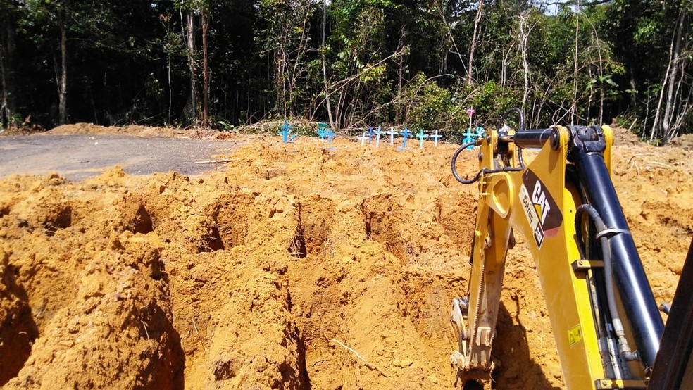 Demanda em cemitério de Manaus cresce 50% após casos de Covid-19 ...