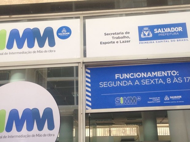 Novo posto do Simm no bairro do Comércio, em Salvador (Foto: Rafael Teles/G1)
