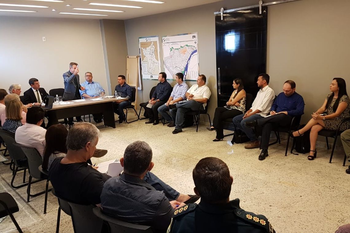 Reunião intervenção em Roraima