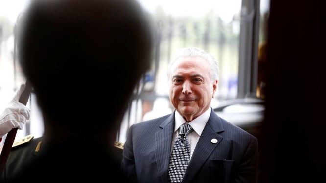 O presidente Michel Temer 18/12/2018 Foto: ANDRES STAPFF / REUERS