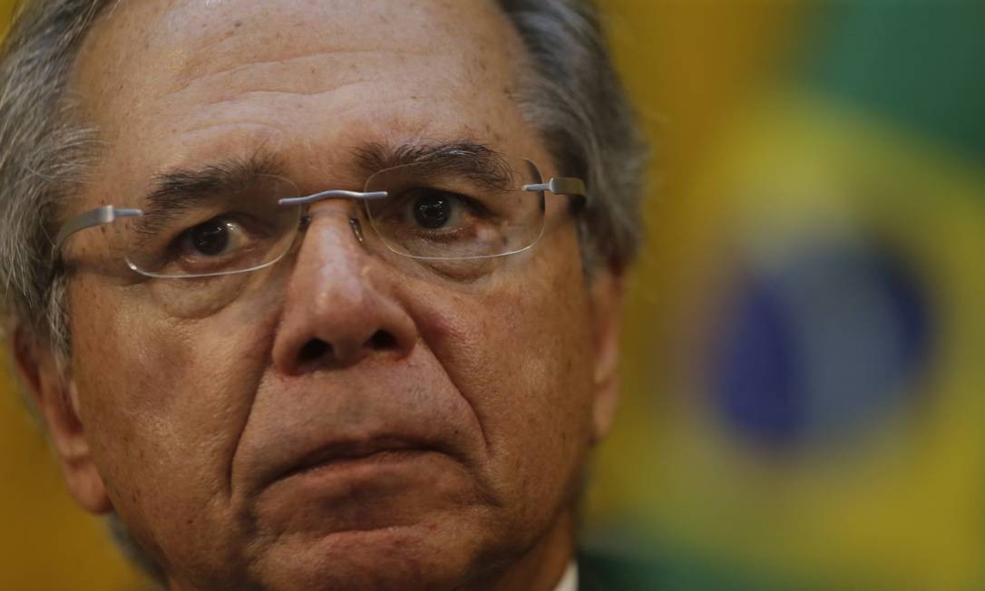 Ministro da Economia, Paulo Guedes Foto: Marcelo Theobald / AgÃªncia Globo