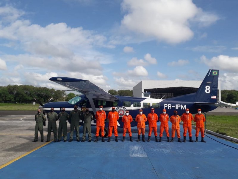 Divulgação/Corpo de Bombeiros Divulgação/Corpo de Bombeiros