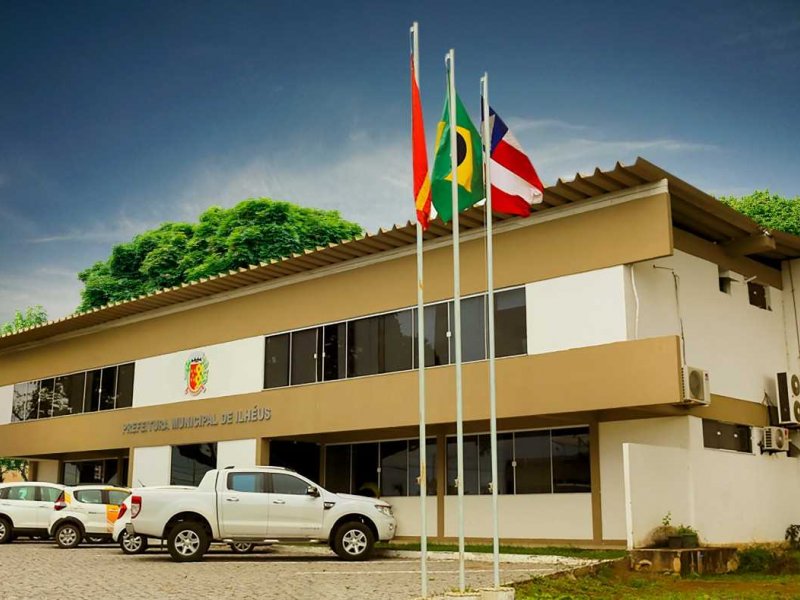 Sede da prefeitura de Ilhéus. Foto: Divulgação/Prefeitura de Ilhéus