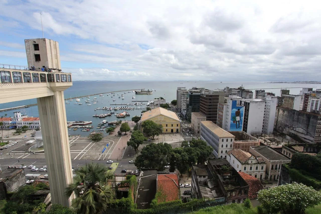Elevador Lacerda, cartão postal de Salvador