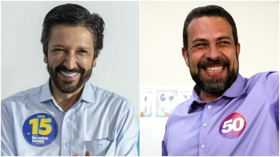 Ricardo Nunes e Guilherme Boulos. Foto: Divulgação