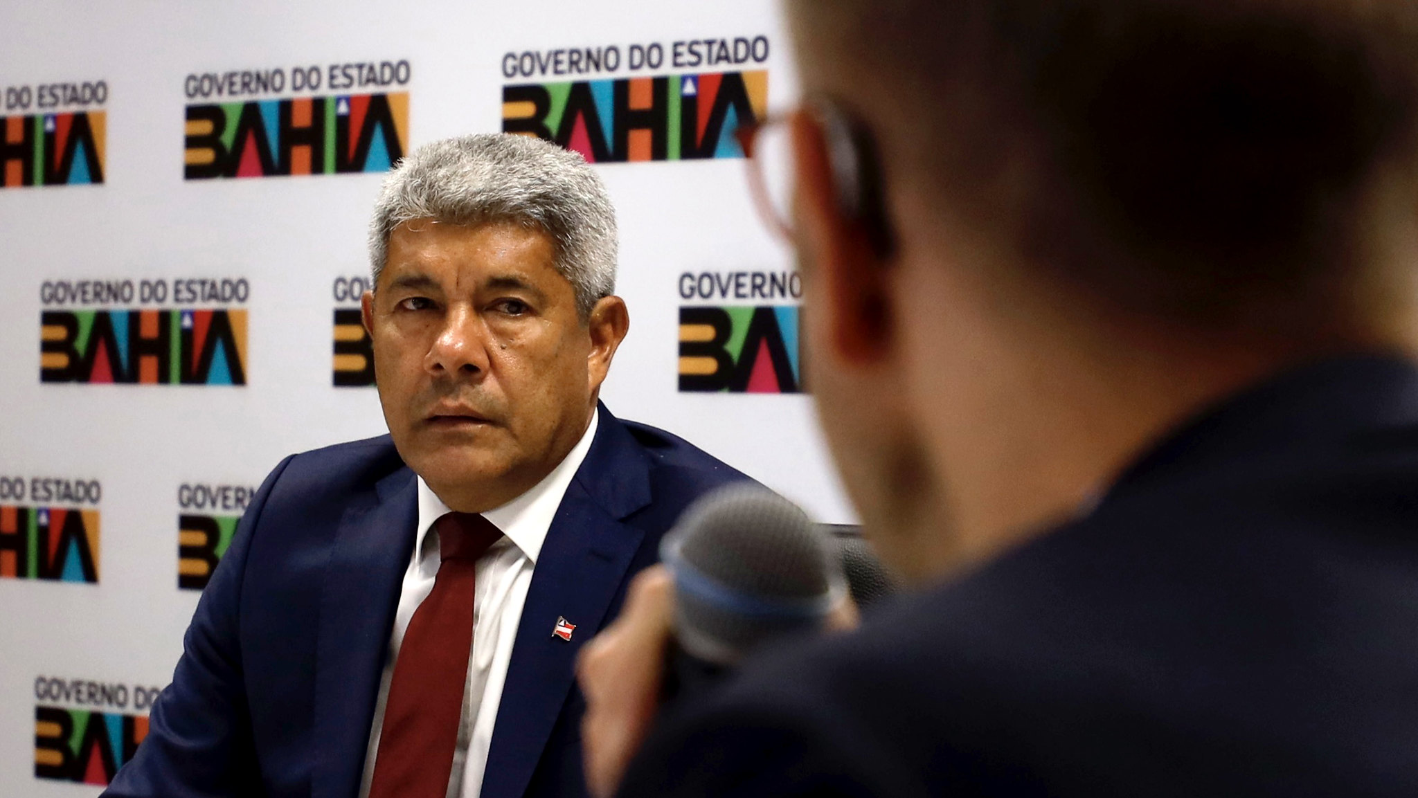 Governador participou, nesta sexta-feira (29), do encontro de gestores do MDB Bahia. Foto: Matheus Landim/GOVBA