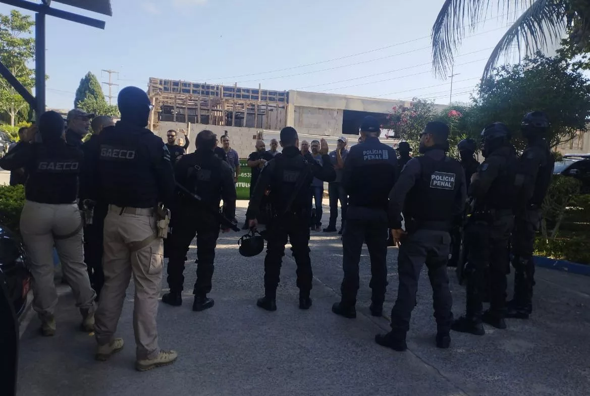 Força-tarefa aconteceu nesta quarta-feira (20). Foto: Divulgação/Nucom Seap Força-tarefa aconteceu nesta quarta-feira (20). Foto: Divulgação/Nucom Seap