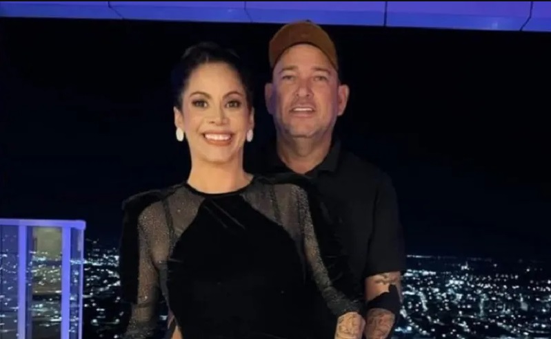 Mayana Cerqueira e o esposo deputado Binho Galinha