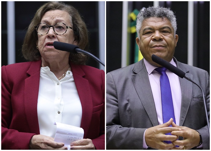 Lídice da Mata (PSB) e Valmir Assunção (PT). Foto: Mário Agra/Câmara dos Deputados