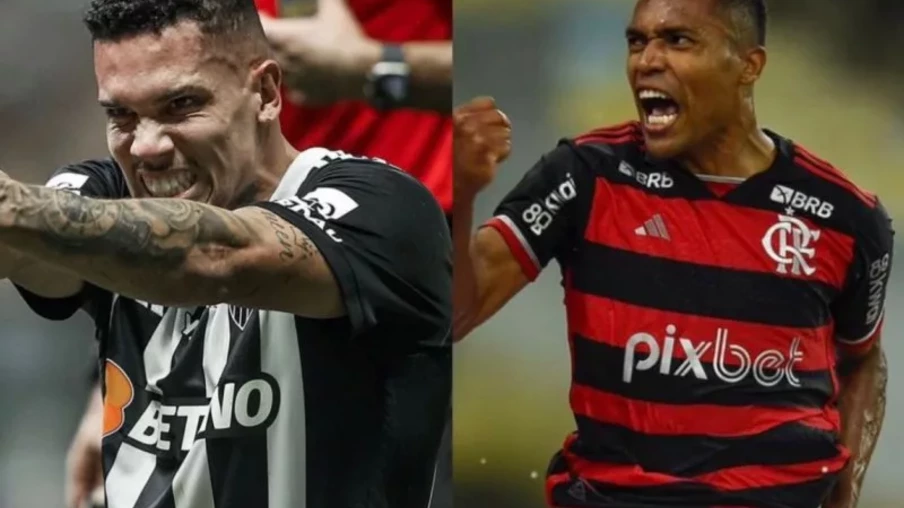 Divulgação / Atlético-MG e Flamengo