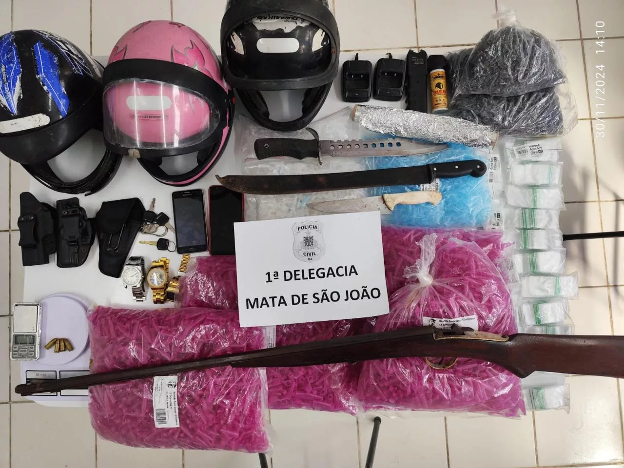 Foto: Divulgação/Ascom/PCBA Foto: Divulgação/Ascom/PCBA