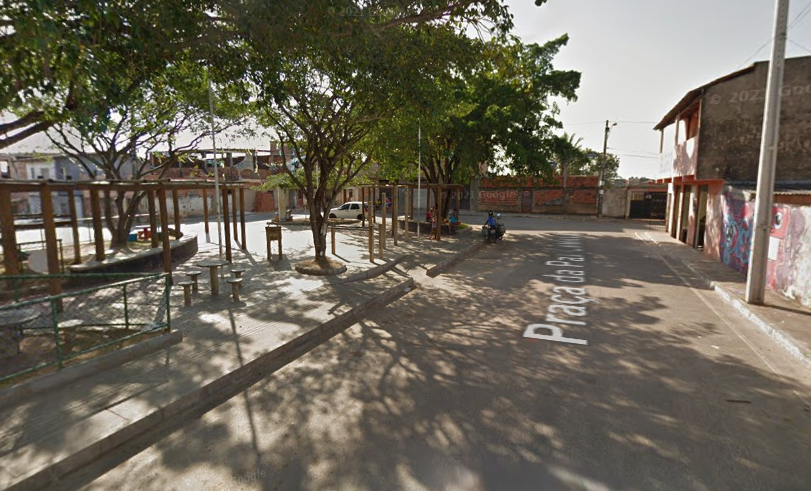 Praça da Paz Celestial, no Bairro da Paz, foi palco de confronto entre traficantes e PMs
