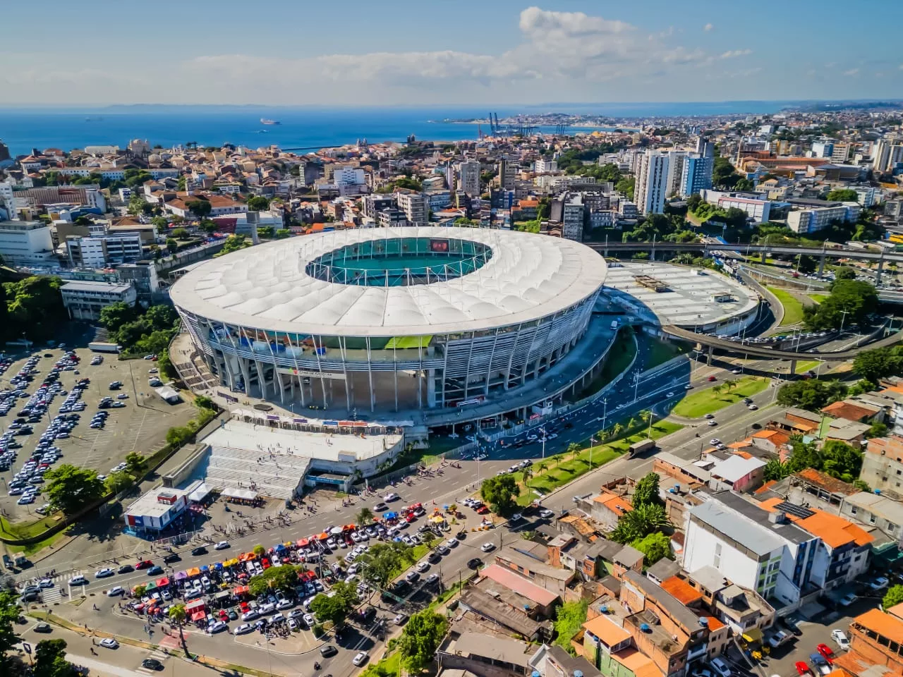 Arena Fonte Nova será palco da partida entre Brasil e Uruguai pelas Eliminatórias da Copa